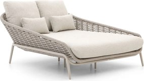 Tuinbed SUNS | Aluminium | Taupe - Naturel - Bruin | Ligstoel tuin | Strandbed | Kees Smit Tuinmeubelen