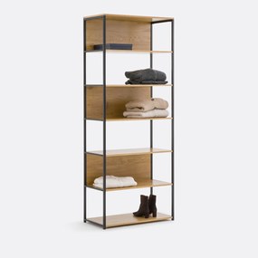 Kleedkastmodule, 3 bergvakken, 6 legplanken, OAKI