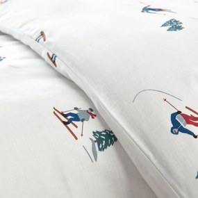 Beddengoed voor kinderen in 30% gerecycled katoen, vierkant kussensloop, TOUT SCHUSS