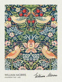 Kunstreproductie Strawberry Thief (1883), William Morris