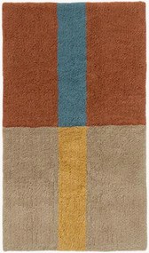 Wasbaar wollen vloerkleed Chroma Stripes