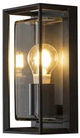 KONSTSMIDE Wandlamp Brindisi glas matzwart
