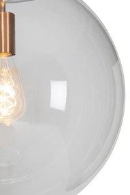 Eettafel / Eetkamer Scandinavische hanglamp koper met helder glas - Ball 40 Design, Modern E27 Scandinavisch bol / globe / rond Binnenverlichting Lamp