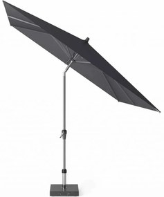 Riva parasol 250x250 cm zwart met kniksysteem