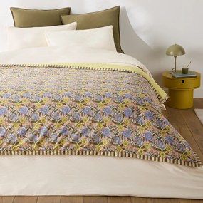 Katoenen voile quilt met bloemenprint, BALKA