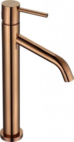 Mexen Rumba hoge wastafelkraan, roze goud - 73510-60