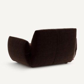 Fauteuil in fluweel, Spogano