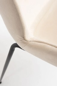 Bille Zwart Fluwelen Stoel