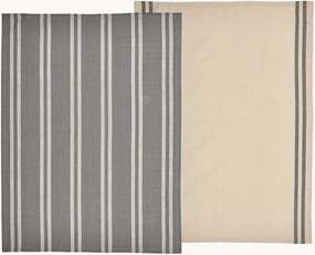 Katoenen theedoeken Soft, 2-delig