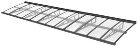 Deurluifel Kassel 100 x 450 cm CoverTech antraciet