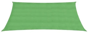 vidaXL Zonnezeil 160 g/m² 2,5x3,5 m HDPE lichtgroen
