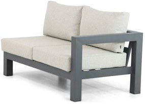 Hoek loungeset 5 personen Aluminium Grijs  Lifestyle Garden Furniture Luca
