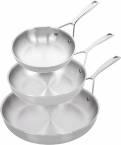 Demeyere Essential 5 Koekenpannenset RVS, 20, 24 en 28 cm - Essential 5 - Demeyere