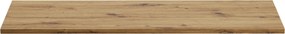 Comad Artisan wastafel toppaneel 140cm eiken