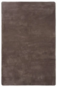 vidaXL Vloerkleed teddy 230x160 cm taupe