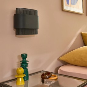 Dubbele wandlamp in metaal, Leila