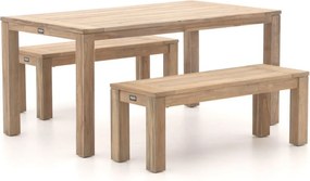 Picknickset ROUGH | 4 personen | Tuinset teakhout | 3-delig | Kees Smit Tuinmeubelen