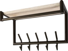 Kapstok Met Hoedenplank En 5 Haken