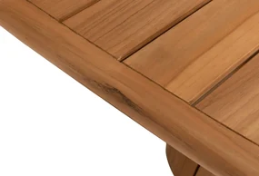 Taste by 4 Seasons Capri teak tuintafel met barrelvormig blad 240 x 110 cm  Tuintafel    houtkleur weerbestendig