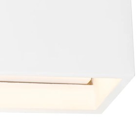 Moderne wandlamp wit met lichteffect - Kay Novo