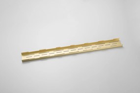 Saniclear Brass douchegoot rooster 70x7cm geborsteld messing - mat goud