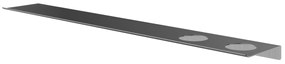 Hotbath &More planchet 80cm met twee uitsparingen voor een zeepdispenser of beker ijzer verouderd PVD