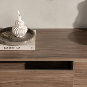 Multifunctioneel TV Meubel Walnoot - 160x45x35cm.