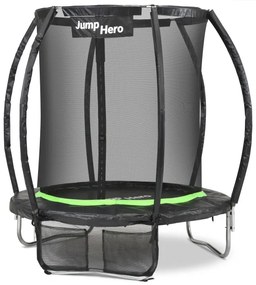 Premium tuintrampoline met veiligheidsnet aan binnenkant 183cm Jump Hero 6FT