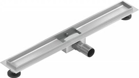 Mexen Flat behuizing voor lijnafvoer 70 cm, inox - 1015070
