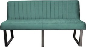 Eetkamerbank - Hengelo - stof Element turquoise 15 - 200 cm