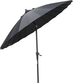 Garden Impressions Parasol Manilla Ø250 cm - donker grijs