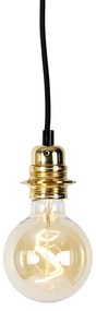 Moderne hanglamp goud - Cava 3 Modern Minimalistisch rond Binnenverlichting Lamp