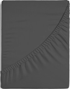 Hoeslaken Topper Luxor – Egyptisch katoen – 80×200 – antraciet