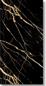 PVC Marmer Paneel Black Gold Glans 260x122x0,3cm