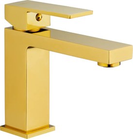 Mexen Uno wastafelkraan, goud - 71400-50