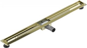 Mexen Flat lichaam voor lijnafvoer 100 cm, goud - 1515100