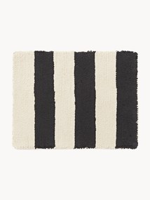 Handgetufte placemats Kio Stripe, 4 stuks