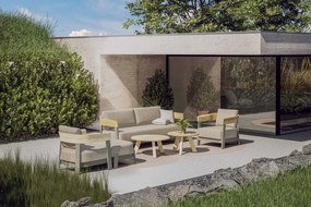 4 Seasons Outdoor Varenna loungebank olijfgroen SALE       weerbestendig