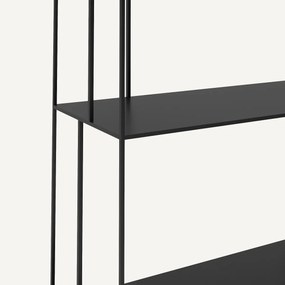 Boekenrek in metalen staal H320 cm, Parallel XXL