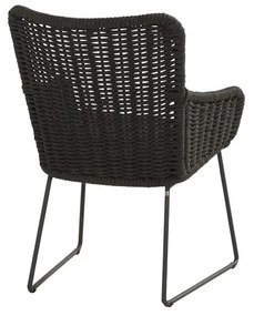 4 Seasons Outdoor Wing Dining Chair  Tuinstoel    zwart weerbestendig