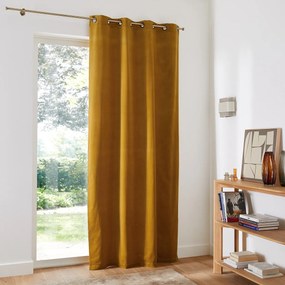 Gordijn in fluweel met oogjes Velvet