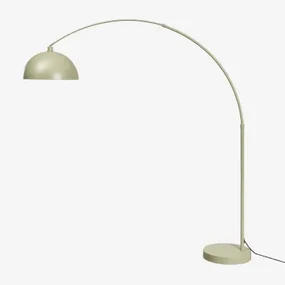 Diala Ijzeren Vloerlamp Groen – Salie & ↑210 Cm - Sklum