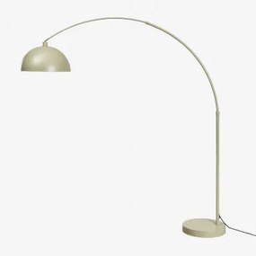 Diala Ijzeren Vloerlamp Groen – Salie & 210 X 170 Cm - Sklum