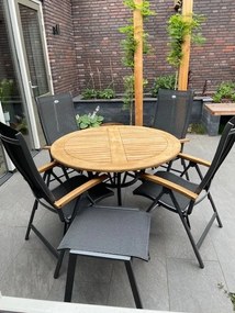Ronde tuinset Hartman South Wales tafel - Napoli tuinstoelen