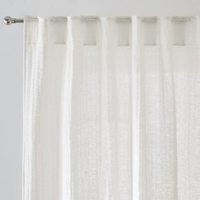 Gaasgordijn van katoen en linnen, verborgen lipjes, ELKI