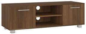 vidaXL Tv-meubel 110x40x35 cm bewerkt hout bruin eikenkleurig