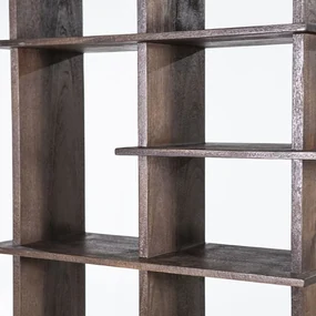 Eleonora Oliver Vakkenkast Mangohout Bruin - 120x40x220cm.