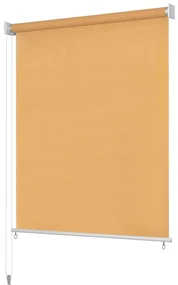 vidaXL Rolgordijn voor buiten 140x230 cm beige