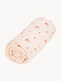 Babydekentje Bows van biokatoen