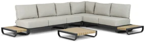 Hoek loungeset 6 personen Aluminium Grijs Lifestyle Garden Furniture Venice
